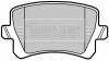 Тормозные колодки BORG & BECK BBP2044 - фото 1