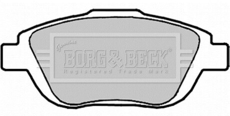 Фото товара Тормозные колодки BORG & BECK BBP2096 : Купить на tto.com.ua