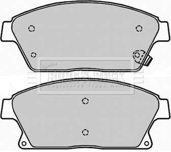 Фото 2 - Тормозные колодки BORG & BECK BBP2228