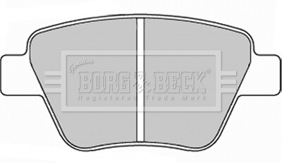 - Гальмівні колодки до дисків - BORG & BECK BBP2242