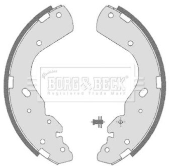 Комплект гальмівних колодок - (3645890, 6M342200CA, XM342200AA) BORG & BECK BBS6323
