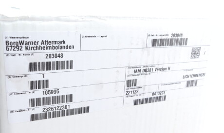 Фото 2 - Автозапчасть BorgWarner 203048