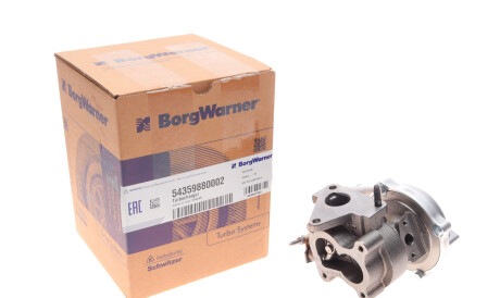 Турбіна Renault Kangoo 1.5DCI 02-09 (60kw) - (8200022735, 8200351439, 8200409030) BorgWarner 5435 988 0002