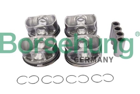 Поршень з поршневим кільцем; 4шт - Borsehung B11145