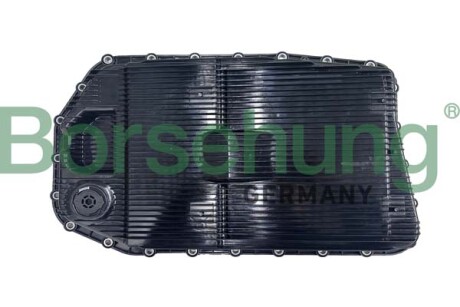 Transmission oil sump, with gasket - Borsehung B12469