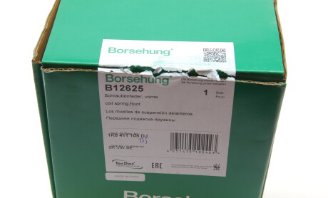 Фото 6 - Пружина підвіски Borsehung B12625