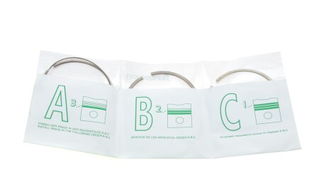 Фото 2 - Кільця поршневі Borsehung B19045