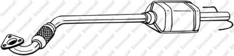 Каталізатор EURO 4 OPEL COMBO TOUR, COMBO/MINIVAN, CORSA C, CORSA C/HATCHBACK, MERIVA A 1.7D 06.03- - BOSAL 090-129
