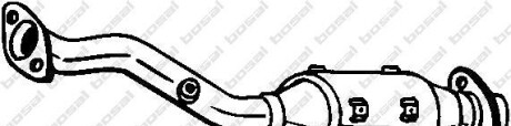 Каталізатор EURO 4 NISSAN QASHQAI +2, QASHQAI I 2.0 02.07-07.14 - BOSAL 090-595