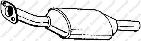 Каталізатор EURO 1/EURO 2 OPEL CORSA B, TIGRA 1.4/1.6 07.94-12.02 - BOSAL 099-633