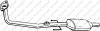 Каталізатор EURO 2/EURO 3 TOYOTA STARLET 1.3 01.96-07.99 - ((174101B050)) BOSAL 099-819 (фото 1)