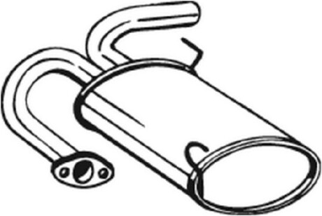 Фото 2 - Глушитель BOSAL 145-191 (145191)