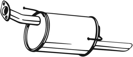 Фото 2 - Глушитель BOSAL 145289