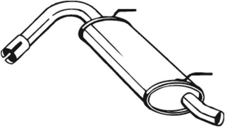 Фото 2 - Глушитель BOSAL 148-135