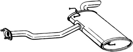 Фото 2 - Глушитель BOSAL 169-073 (169073)