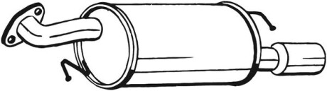 Фото 2 - Глушник BOSAL 171-179 (171179)