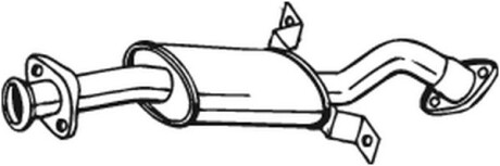 Фото 2 - Глушник середній BOSAL 177-257