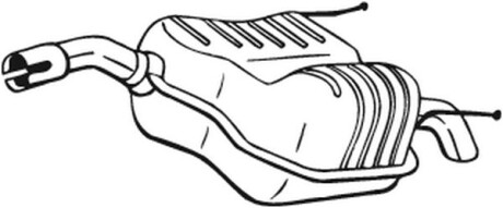 Фото 2 - Глушник BOSAL 185-461 (185461)