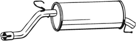 Фото 2 - Глушник BOSAL 185-683 (185683)