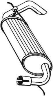 Фото 2 - Глушитель BOSAL 211-395