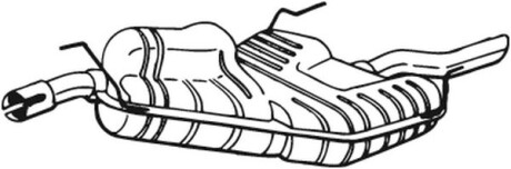 Фото 2 - Глушитель BOSAL 215-219