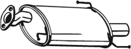 Глушитель выхлопных газов конечный - BOSAL 219-011