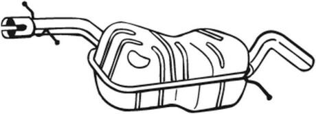 Фото 2 - Глушитель средний BOSAL 220-013