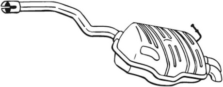 Фото 2 - Глушитель BOSAL 220-469 (220469)