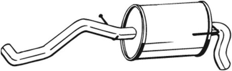 Фото 2 - Глушник BOSAL 227-111 (227111)