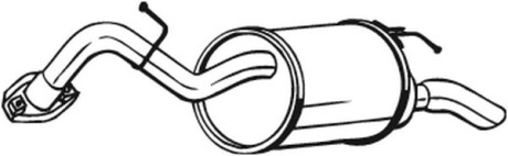 Фото 2 - Глушник BOSAL 228-063 (228063)