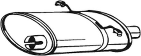 Фото 2 - Глушник BOSAL 235-007 (235007)