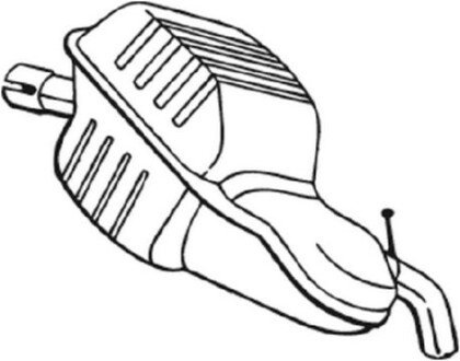 Фото 2 - Глушник BOSAL 235-143 (235143)