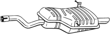 Фото 2 - Глушитель BOSAL 247-515 (247515)