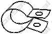 Затискач вихлопної системи CITROEN C1 PEUGEOT 107 TOYOTA AYGO 1.4D 06.05-09.14 - BOSAL 254-450