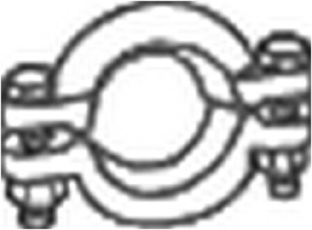 Фото 2 - Кріплення вихлопної системи BOSAL 254-933 (254933)