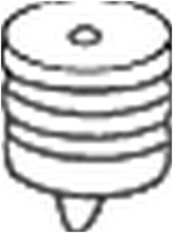 Фото 2 - Кріплення вихлопної системи BOSAL 255-001 (255001)