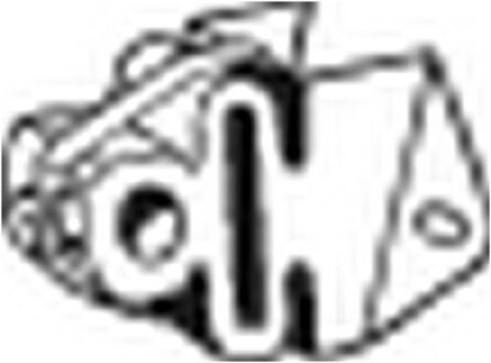 Фото 2 - Кріплення вихлопної системи BOSAL 255-156 (255156)