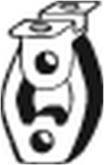 Фото 2 - Крепления выхлопной системы BOSAL 255-161 (255161)