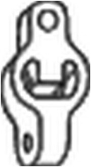 Фото 2 - Крепления выхлопной системы BOSAL 255-166 (255166)