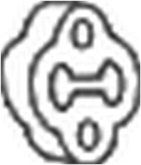 Фото 2 - Кріплення вихлопної системи BOSAL 255-168 (255168)