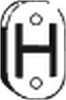 Фото 2 - Кріплення вихлопної системи BOSAL 255-678 (255678)