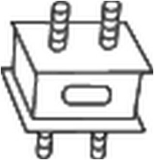 Фото 2 - Кріплення вихлопної системи BOSAL 255-726 (255726)