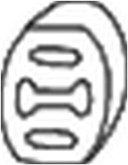 Фото 2 - Крепления выхлопной системы BOSAL 255-854 (255854)