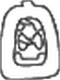 Фото 2 - Крепления выхлопной системы BOSAL 255-883