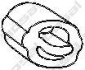 Елемент кріплення випускної системи OPEL ASCONA C, ASTRA G, ASTRA G/KOMBI, ASTRA H, ASTRA H GTC, COMBO TOUR, COMBO/MINIVAN, CORSA A, CORSA A TR, CORSA C, OMEGA B, VECTRA B, ZAFIRA A 1.0-3.2 09.81- - ((856524, 90136549)) BOSAL 255-919 (фото 1)