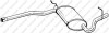 Глушник вихлопної системи середній AUDI A4 B6 1.9D 05.01-12.04 - ((8E0253409BA)) BOSAL 282-717 (фото 1)