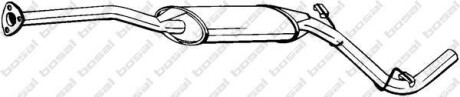 Глушитель средняя часть SKODA FELICIA 94-98 (282-755) - (00789064, 007590645, 00759064) BOSAL 282755