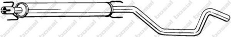 Глушник вихлопної системи середній OPEL ASTRA G, ASTRA G/KOMBI 2.0D/2.2D 08.99-10.05 - BOSAL 284-323