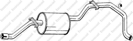 Глушитель выхлопных газов конечный - (179253609) BOSAL 285-413