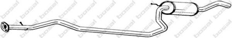 Глушник вихлопної системи середній FORD FIESTA IV, PUMA 1.6/1.7 03.97-06.02 - BOSAL 286-323
